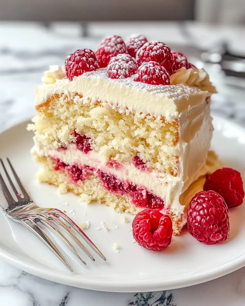 White chocolate raspberry dream cake batter rising in pressure cooker